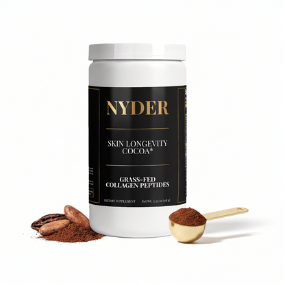 NYDER Best Collagen Peptides for Glowing Skin - Longevity Cocoa